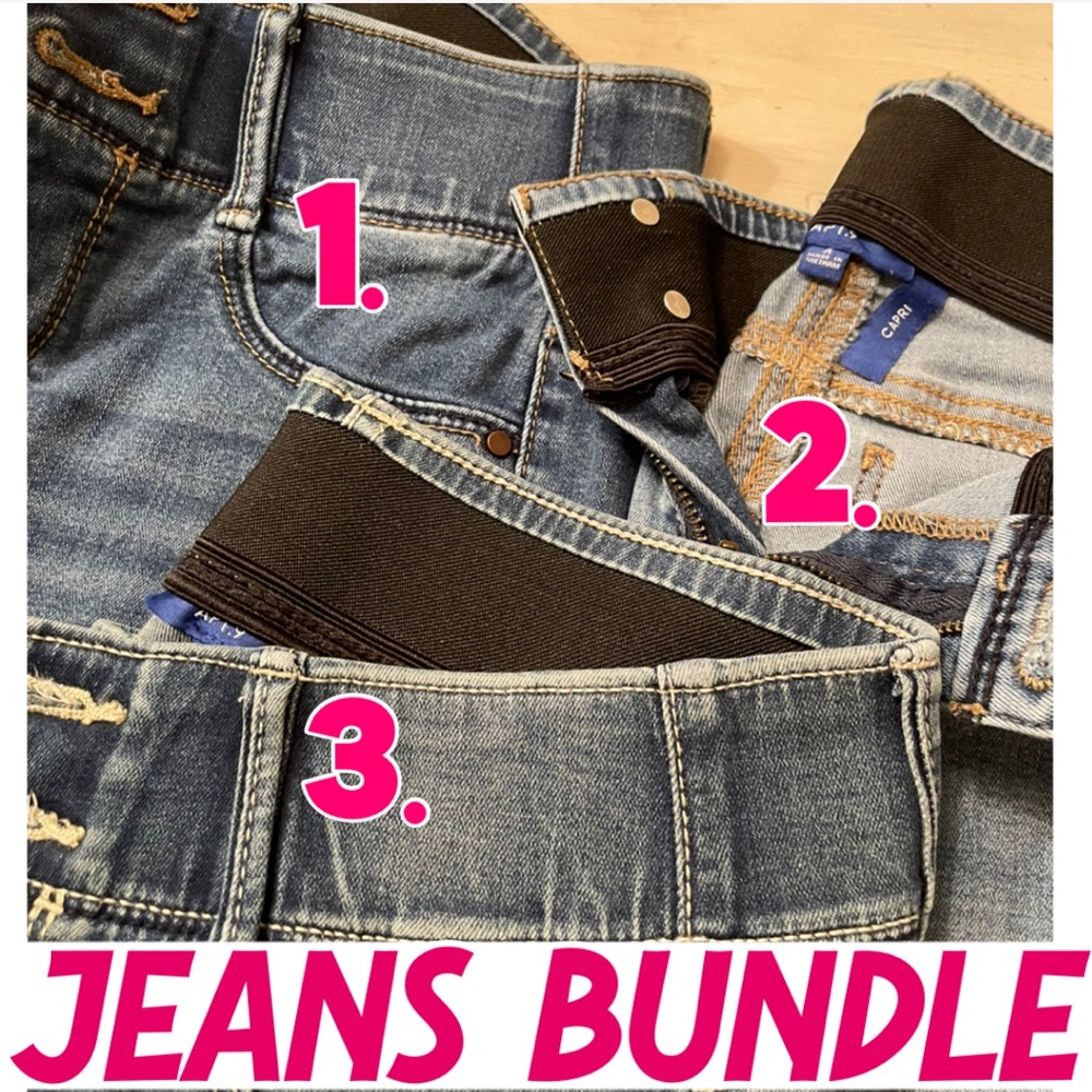 Jeans Bundle, 4 Pairs - Picture 3 of 16